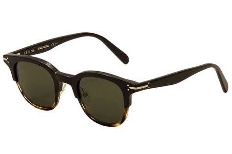 cl 41394 s black havana round sunglasses|Celine Women's CL 41394S 41394/S T6P/70 Black/Havana .